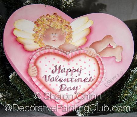 Valentine Cupid Heart ePattern by Sharon Chinn
